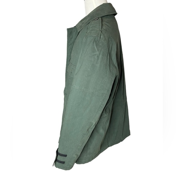 Tommy Hilfiger 90s Y2K Military Jacket Coat Army Green Cargo Style Pockets - Picture 4 of 16